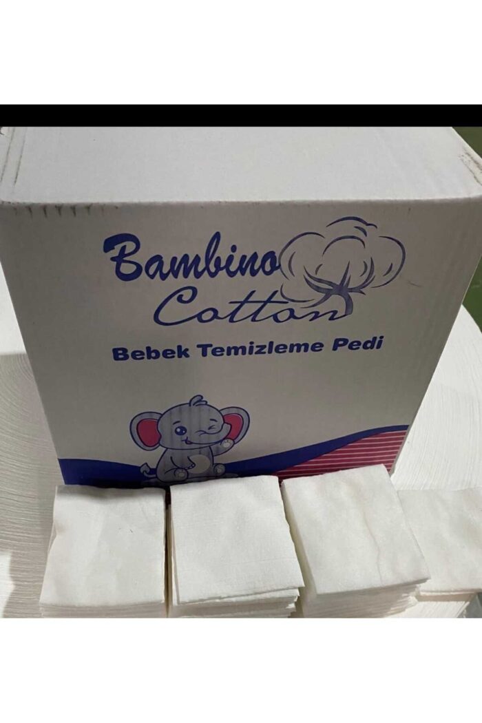 Bebek Temizleme Pamuğu Dökme 720'li Paket - Görsel 1