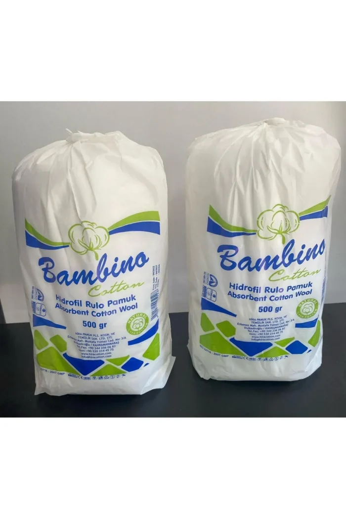 Hidrofil Rulo Pamuk 500 gr 2'li Paket - Görsel 1