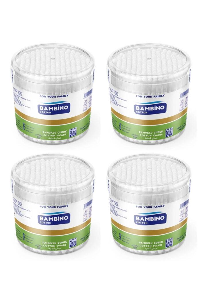 Kulak Çubuğu 200'lü 4'lü Paket - Görsel 1